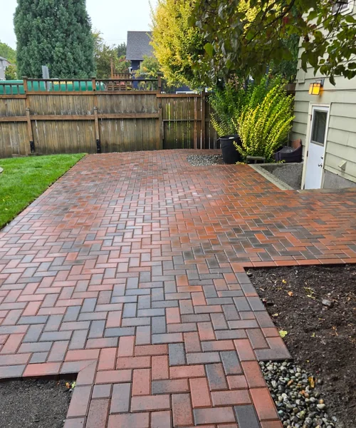 Backyard Transformation with a New Paver Patio in Seattle 